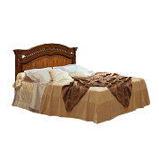 Кровать 2-х  спальная (1,6 м)  (1 спинка - шелкография)